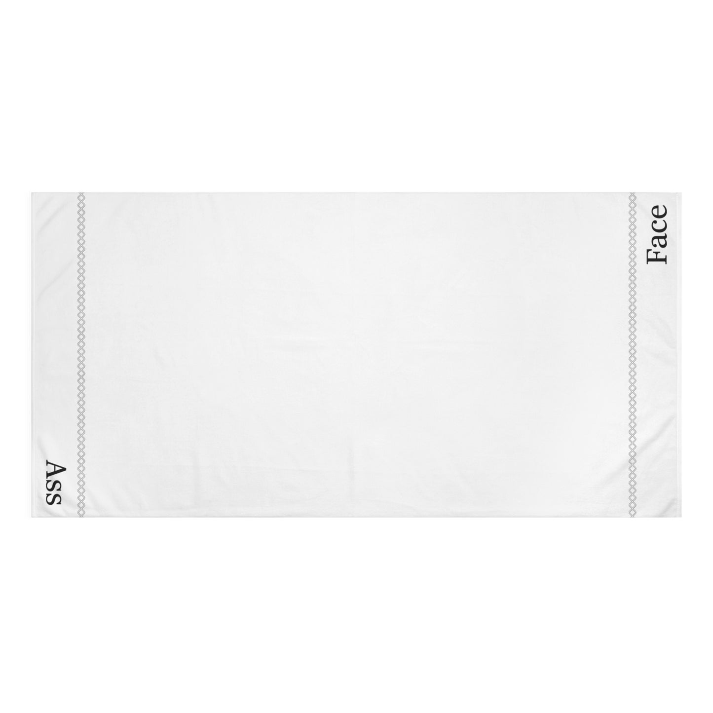 Face/Ass • Bath + Beach Towel