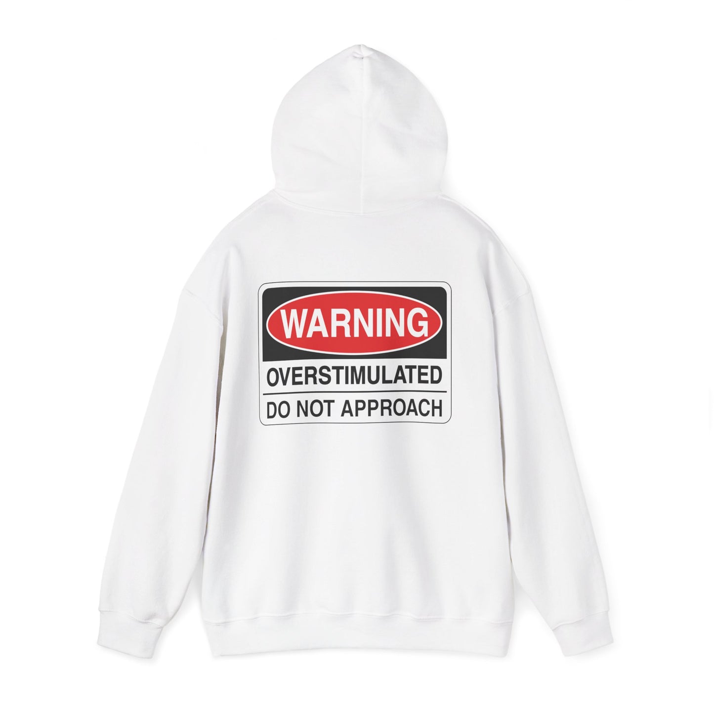 WARNING: OVERSTIMULATED - DO NOT APPROACH • Hoodie