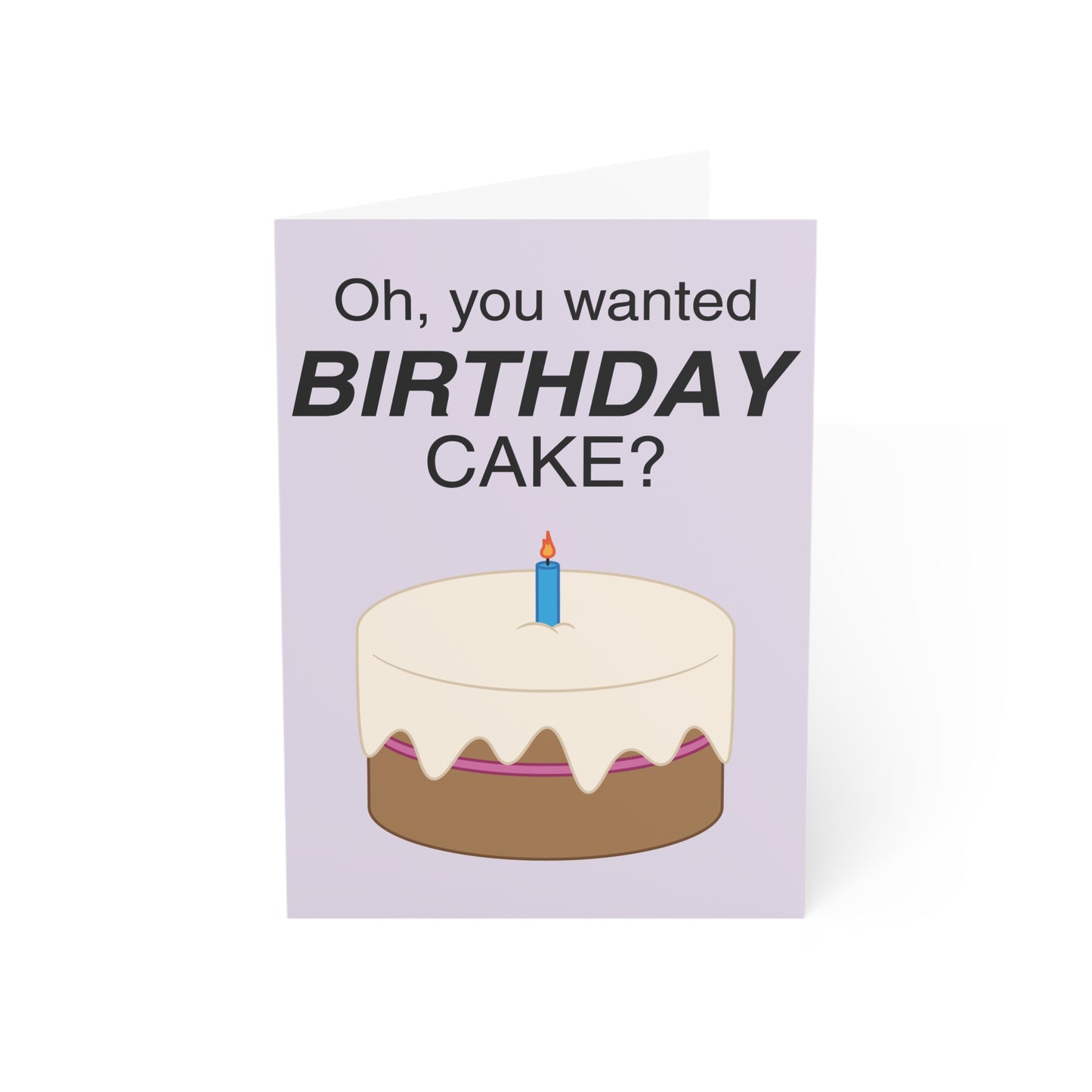 Birthday “Cake” • Birthday Card