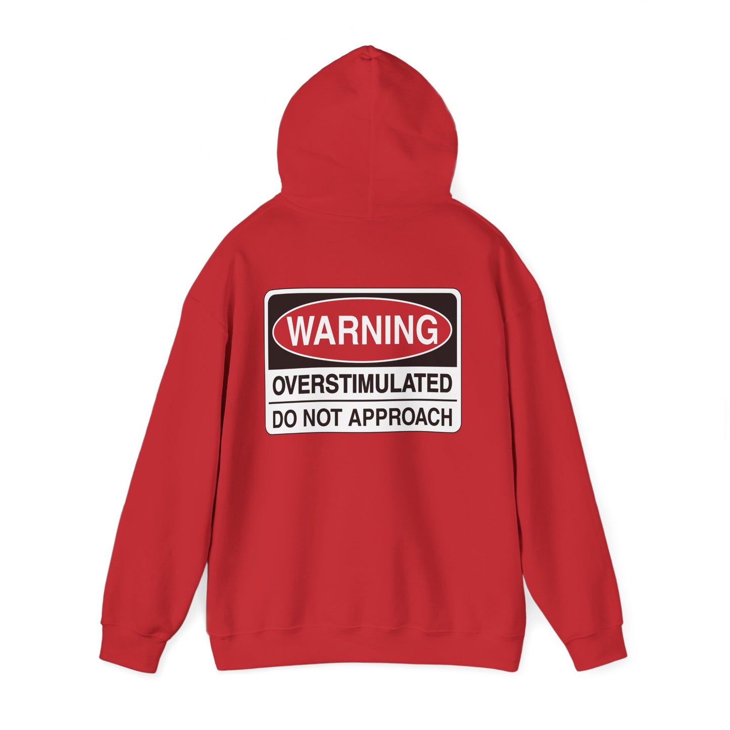 WARNING: OVERSTIMULATED - DO NOT APPROACH • Hoodie