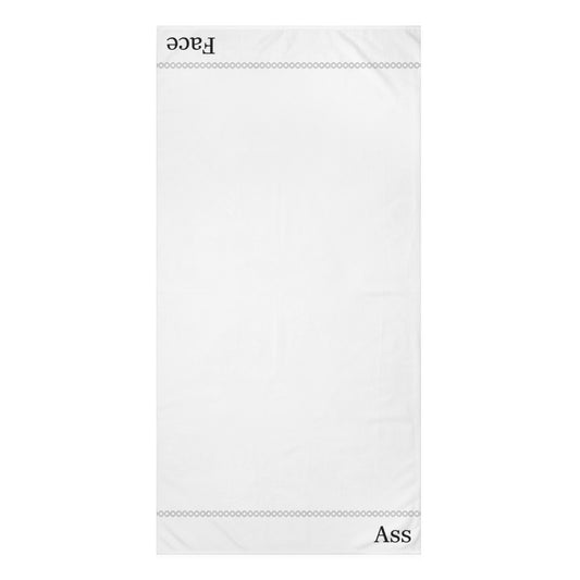 Face and Ass • Bath/Beach Towel