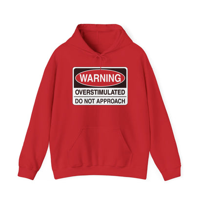 WARNING: OVERSTIMULATED - DO NOT APPROACH • Hoodie